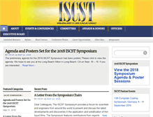 Tablet Screenshot of iscst.com